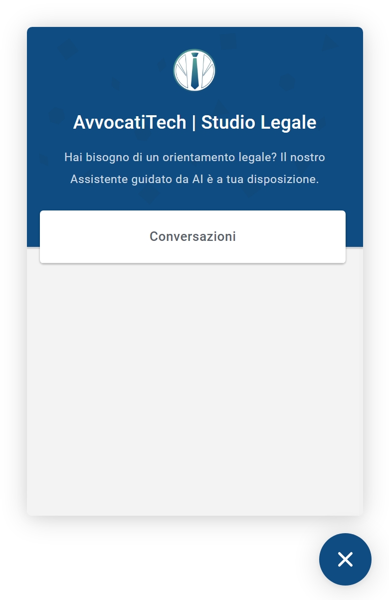 Foto del ChatBot AI di Avvocatitech